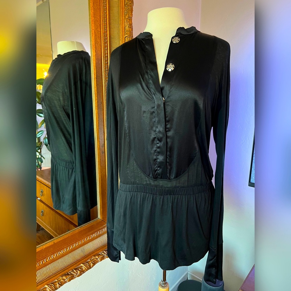 Thomas Wylde Silk and Viscose Tunic